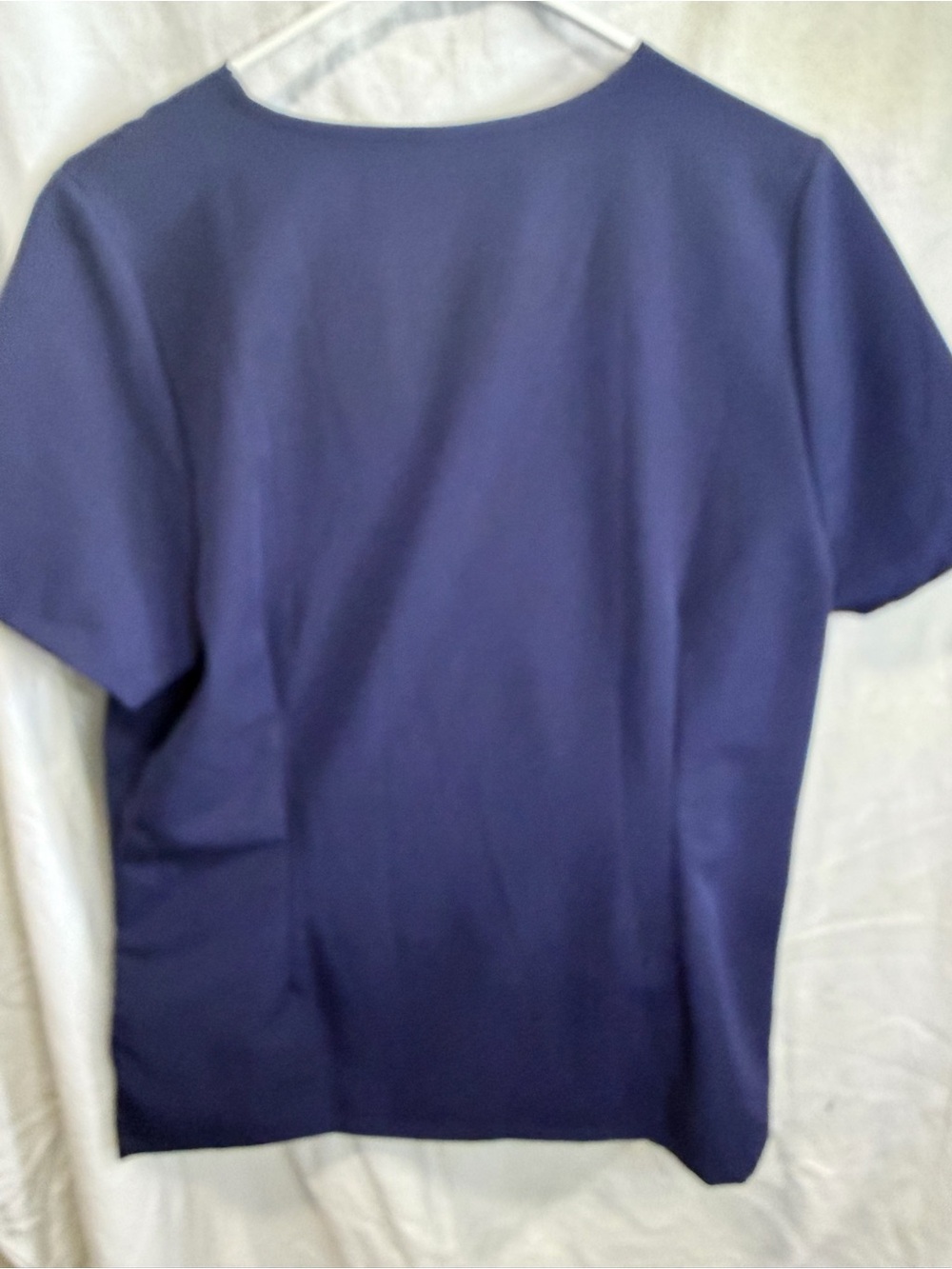 Mandala Navy V-Neck with Jogger Pants Medical Scrub set - Picture 3 of 5